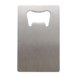 40pcs Stainless Steel Credit Card Size Bottle Opener for your wallet cooler