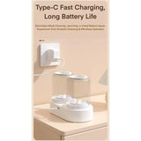 Dual 1.5L Wash Capacity Portable Twin-Tub Mini Washer With Blue Light Color Care, 2 Modes Compact Laundry For Apartment