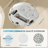 -Accessory For Xiaomi X20+ Robot Vacuum Cleaner Main Side Brush Hepa Filter Mop Cloth Dust Bags Replacement Parts