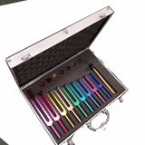 Sacred Solfeggio  Chakra Healing Tuning Fork Sets Sound Healing Therapy Vibration Therapy Music Healing Tools for Yoga