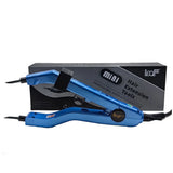 24mm Mini Hair Extension Iron – Adjustable Temp. Black Keratin Bonding Tool with Sharp Heating Tip for Fusion Use Best Tool
