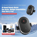 20M Bluetooth Remote Control Mini Multifunctional Camera Wireless Shooting Controller for DJI Action6/5/4/Osmo 360/Insta360