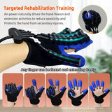 Upgrade Finger Exerciser Stroke Hand Rehabilitation Robot Glove Electrical Elderly Paralysis Equipment Finger Trainer