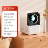 X10 HD Electric Focus Home Theater Built-in Mini Portable Office Smart TV Projector Support 4K for Phones Laptop