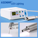 Hot Sale Dental Brushless Micromotor LED Lab Electric Motor for 4 Hole Contra Angle Low Speed Handpiece