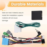 16 Pin Android 2 Din GPS Radio Car Power Connector With Speaker Cable Canbus Box For Jimny High Version