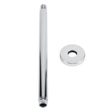 Shower Arm Tube 15/20/25/30cm Round Top Shower Arm Tube Wall-mounted Bathroom Ceiling Shower Head Extension