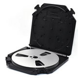 Empty Take Up Reels Storage Box With 7Inch Empty Takeup Reel Full Protection Carrying Case For 7Inch Sound Tapes A