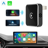 Wireless Android Auto Carplay Box/Adapter Carplay AI Box Auto Connect Mini Carplay&Auto Box Dongle Plug & Play for Factory Wired