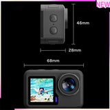 B27B Anti-Shake 4K HD Touch Screen Sports Camera Bare Metal Long Battery Life Waterproof 20M Photography Camera