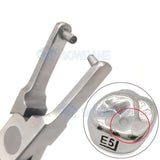 S Lab Forceps for Crown Making Metal Crown Plier Lab Band Crown Contouring Pliers Best Tool