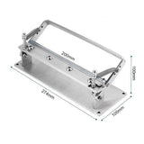 1Set 200MM All Stainless Steel Leather Thinning Machine Leather Art Tools DIY Vegetable Tanned Leather PPeeling Machine