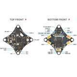 For BETAFPV Matrix 1S 5IN1 AIO FC Brushless Flight Controller 2.4G ELRS 400Mw VTX For Meteor75 Pro Quadcopter Whoo