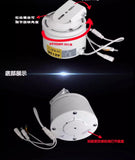 Outdoor Waterproof PTZ Camera Mount with 485 Decoder - Pan Tilt Rotation Head & Bracket for CCTV Security