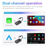 Mini C3 Wireless Carplay Android Auto Adapter Adapter Compatible Android Auto Vehicles Wireless Carplay Android Auto Adapter