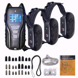 Dog Shock Collar with Remote Control, Rechargeable Dog Training Collar, IPX7 Waterproof E Collar for Dogs with 4 Safe Modes X-13