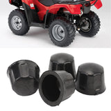 4Pcs Rubber Wheel Dust Caps Covers Hub Protection for ATV Quad Go-Kart Rims Wheels 110cc 125cc 250cc Motorcycle ATV Accessories