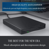 USB Floppy Disk Reader Drive 3.5" External Portable 1.44 MB FDD Diskette Drive for Mac Windows 10/7/8/XP/Vista PC Laptop Desktop