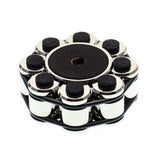 Stainless Steel Record Weight for LP Turntables - 550g Non-Slip Vinyl Stabilizer, Vibration Damping Disc Clamp 69x28mm
