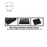 Full HD 1080P Media Player Center Multimedia Video Player Media Box With -Compatible AV USB SD/MMC MKV H.264