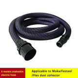 Electric Polishing Machine 4-Meter Dust Bin Universal Vacuum Cleaner Hose Does Not Generate Static Electricity