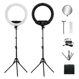 Y Ring lamp 55cm 100W 22" Remote Control Ring Light Kit Super Bright LED Ring Lamp For Makeup Beauty Nail handbag & Tripod FE640