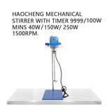 Professional Chemical Liquid Agitator Detergent Digital Electric Overhead Stirrer Mixer