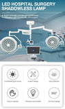 LED surgical shadowless lamp surgical lamp operating room hanging shadowless lamp beauty plastic surgery pet medical shadowless