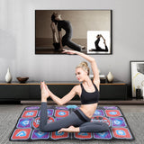 Double Users Dance Mat Game with Wireless Controller Musical Dance Mat 100 Music 60 Sensory Games Plug And Play for Family Sport