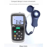 Ranlraka CEM Portable Handled Light Meter Illuminance Meter Brightness Tester Photometer Light DT-1308 300000LUX lux