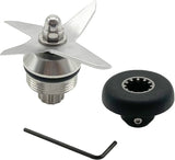 Juicer Wall Breaker Blender, Stainless Steel Blender Compatible with Vitamix-5200 Series, Includes 1x 4-blade Assembly and 1x