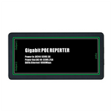 POE Repeater 2 Port Gigabit Extender 100/1000Mbps IEEE 802.3Af/At For IP Camera/NVR/AP 100 Meter Range