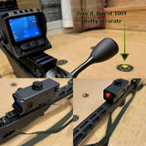 Professional MS32 Night Vision Monocular Scope with IR850 Infrared Illuminator and Range Finder for Hunting