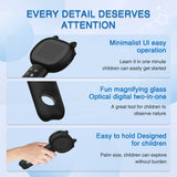 Wholesale Kids Digital Magnifying Glass Toys 8LED 500X Lens Mini Kids Portable Pocket Microscope for Kids