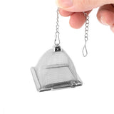 20pcs Pyramid Shape Stainless Steel Mesh Loose Leaf Tea Infuser Strainer