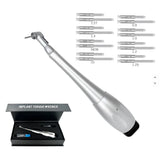 Lab Implants Universal Torque Wrench Handpiece Screwdriver Prosthetic Kit for Labs Clinics Dentistry Repair Tools
