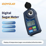 Digital Brix Meter Refractometer for Measuring Sugar Content Fruit Juices New Beverages Sprite Beverage Sugar Tester Instrument