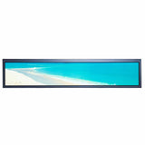 Vsdisplay 1920X360 Ultra Wide Screen Monitor Android Digital Stretched Bar Lcd Monitor Usb Autoplay 24'' Lcd Advertising Display