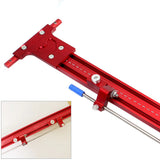 For Track Saw Track Repeatable Cuts Parallel Rail Guide System Aluminium Alloy Circular Saw Track Set Fixed Guide Rail Bracket