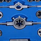Tap Tapping Tool set M2‑ Screw Nut Thread Taps Dies With Wrench Handle Heavy Duty Hand Tool Kit Tap Holder Thread