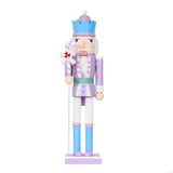 New Christmas Decorations Nutcrackers Ornament,Wooden Nutcrackers Figures Gift