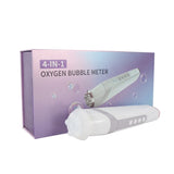 4 Tips CO2 Bubble Pen Aqua Skin Face Cleansing SPA Home Beauty Device CO2 Pods Massager Portable Oxygen Bubble Facial Machine