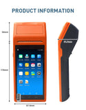 3G NFC Portable Printer Android Handheld POS Terminal QR Code Scanner PDA Device for Logistics and Retail Store