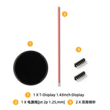 LILYGO  T-Display-S3 ESP32-S3 1.43 Inch Touch AMOLED Module with SD Card Support