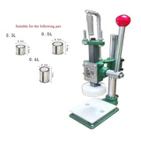 75/100/120MM Small Manual Tea Aluminum Can Capping Machine Commercial Can Bottle Crimper Capper Sealing Packaging Button Machine