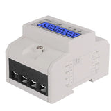 Dds024 Three-Phase Backlight Display Household 380V Rail-Type Watt-Hour Meter 4P Watt-Hour Meter 5-100A 400V