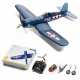 VOLANTEXRC Brushless 4CH RC Plane Corsair F4U 500mm 768-3 76803 2.4GHz Remote Control Airplane Fighter RTF with 6-Axis Gyro