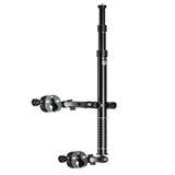 Aluminum Motorcycle Camera Mount Kit Heavy Duty Anti-Vibration & Anti-Theft Lock for GoPro Insta360 DJI Action Cameras
