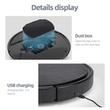 Ideal For Daily Cleaning Solution Intelligent Sweeping Robot With Water Tank Low Noise Anti-Tangle