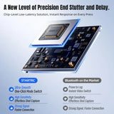20M Bluetooth Remote Control Mini Multifunctional Camera Wireless Shooting Controller for DJI Action6/5/4/Osmo 360/Insta360